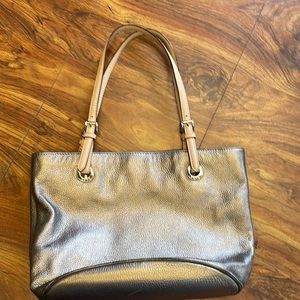 Michael Kors leather tote bag